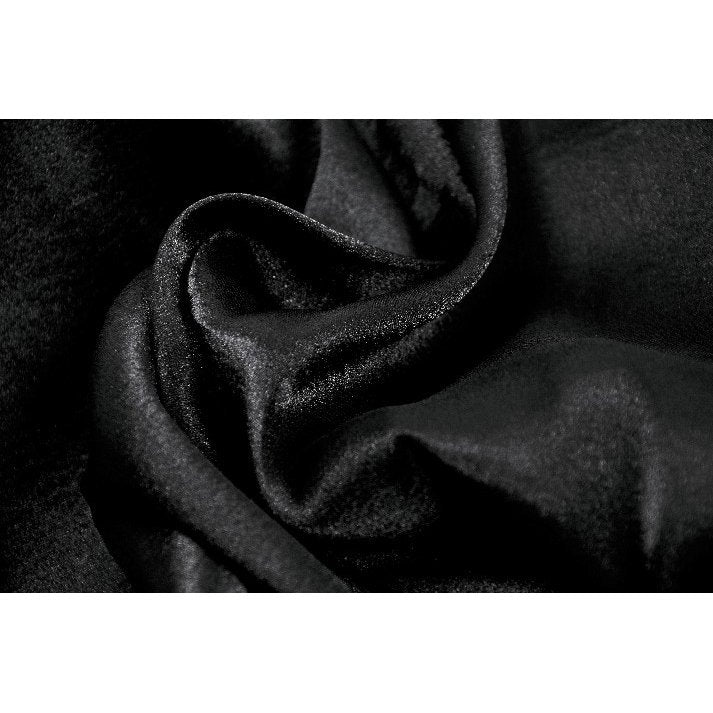 Dark in Love Morrigan Ruffled Goth Midi Skirt - Black Lace Asymmetric