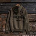 Uggly & Co x Chasin the Racin Heavyweight Fleece Hoodie – Mocha Brown