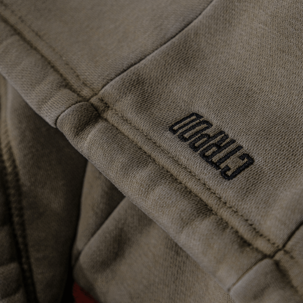 Uggly & Co x Chasin the Racin Heavyweight Fleece Hoodie – Mocha Brown
