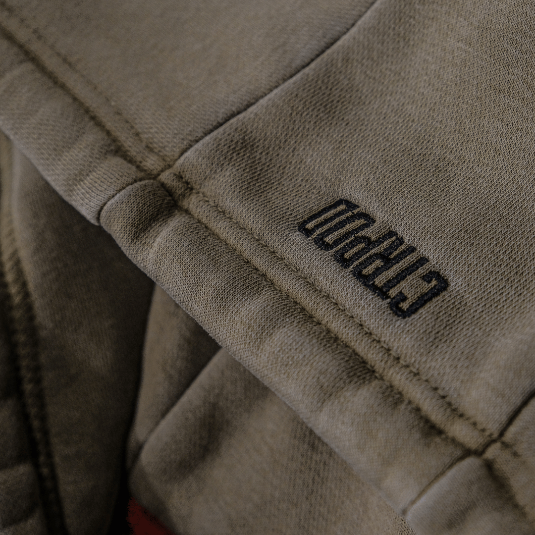 Uggly & Co x Chasin the Racin Heavyweight Fleece Hoodie – Mocha Brown