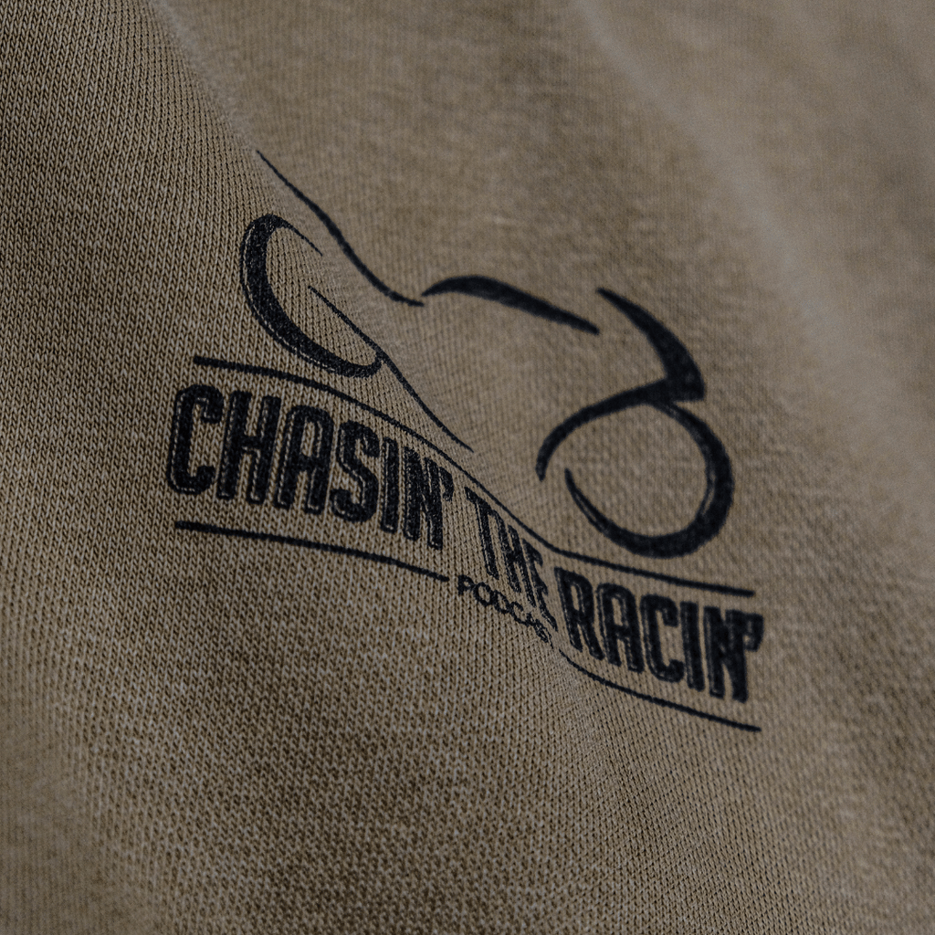 Uggly & Co x Chasin the Racin Heavyweight Fleece Hoodie – Mocha Brown