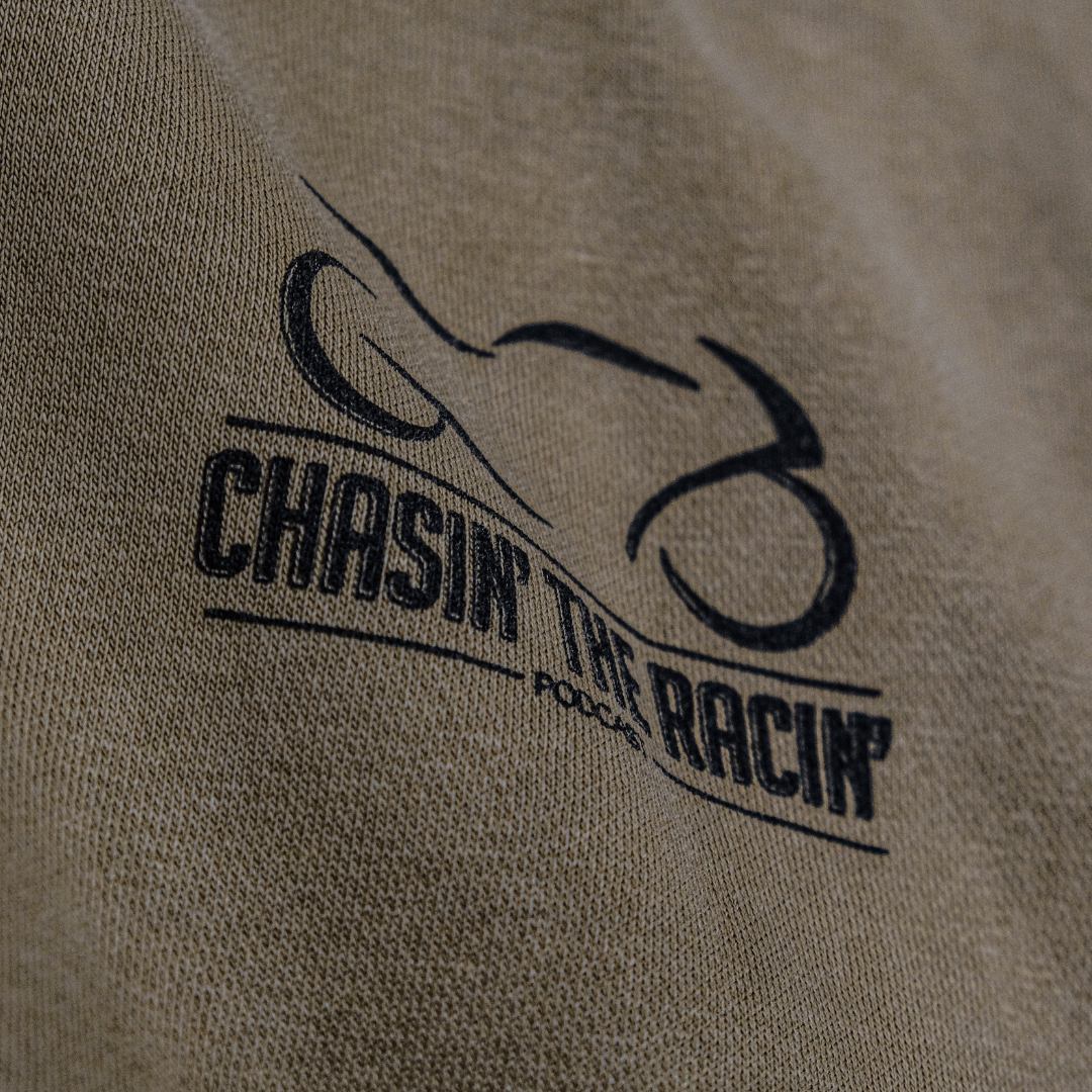 Uggly & Co x Chasin the Racin Heavyweight Fleece Hoodie – Mocha Brown