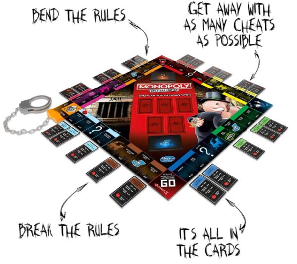 Monopoly Cheaters Edition Board Game by Snaps – Family Strategy Game