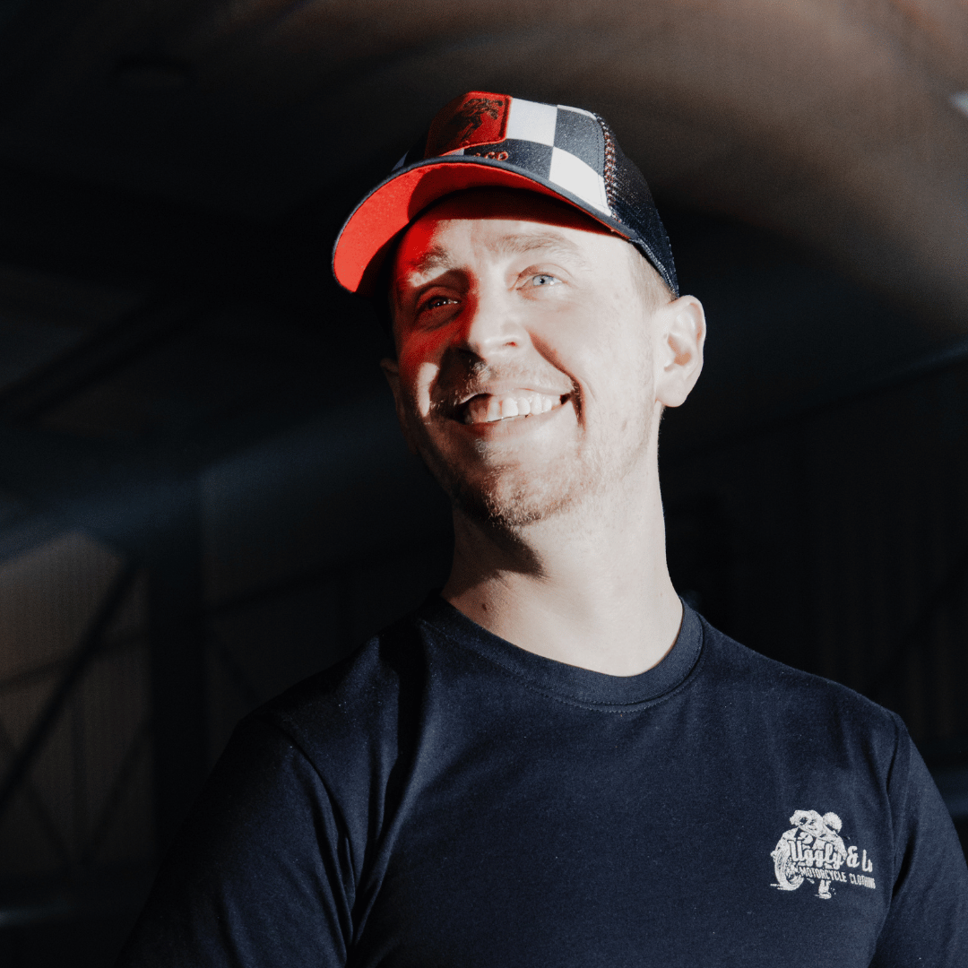 Uggly & Co Chequered Flat Track Trucker Hat – Racing Mesh Cap