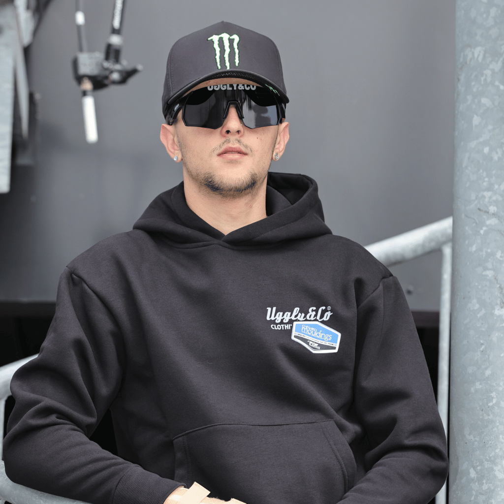 TAS Racing x Cheshire Mouldings Heavyweight Hoodie | Uggly & Co