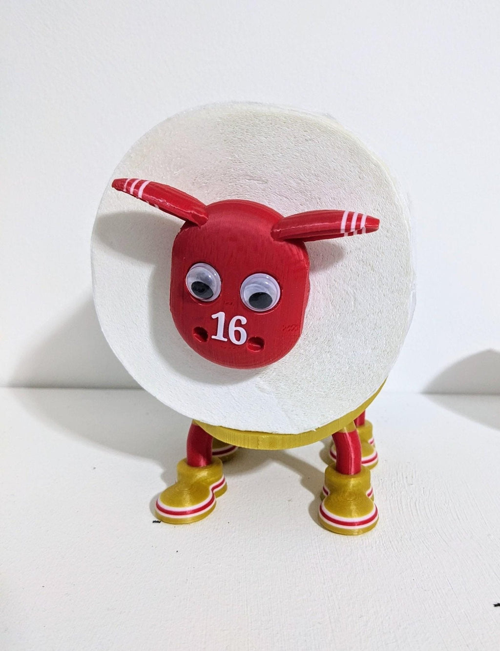 Chicago Bears NFL Sheep Toilet Roll Holder – 3D Printed Bathroom Gift