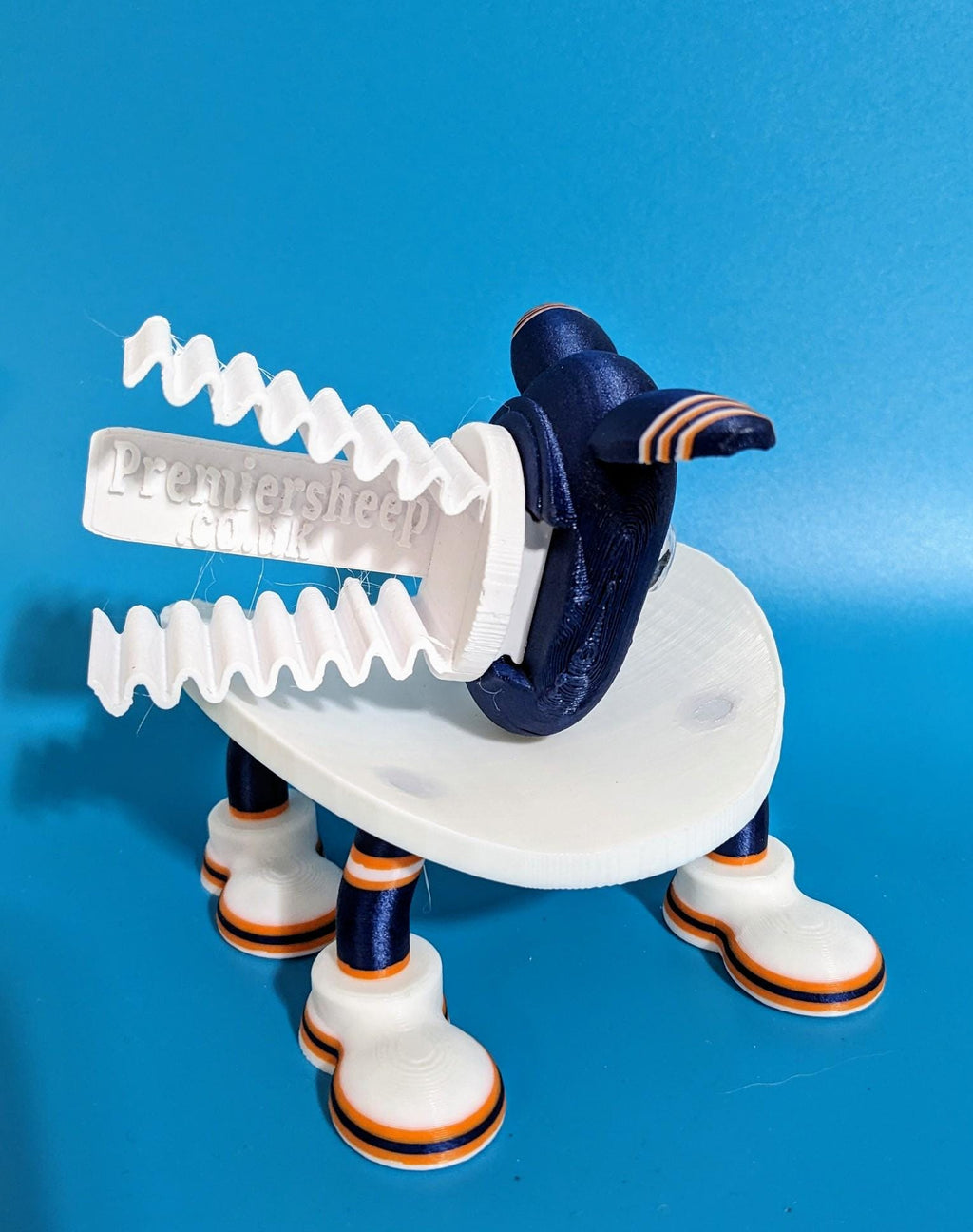 Chicago Bears NFL Sheep Toilet Roll Holder – 3D Printed Bathroom Gift