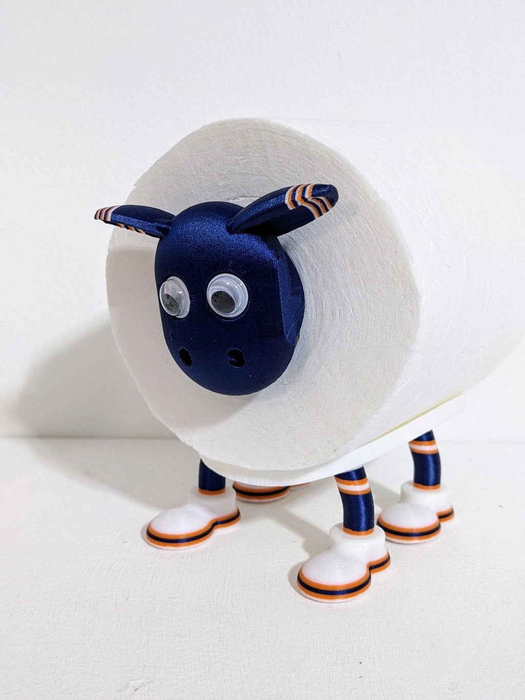 Chicago Bears NFL Sheep Toilet Roll Holder – 3D Printed Bathroom Gift