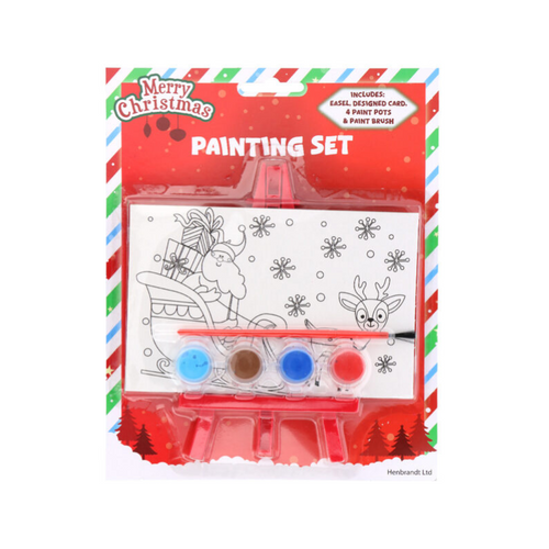 PoundFun Christmas Paint Set – Festive Art Supplies for Kids & Adults
