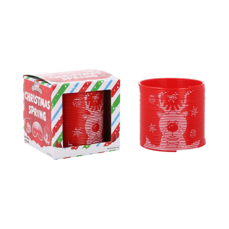 Christmas Slinky Spring Toy by PoundFun – Festive Stocking Stuffer