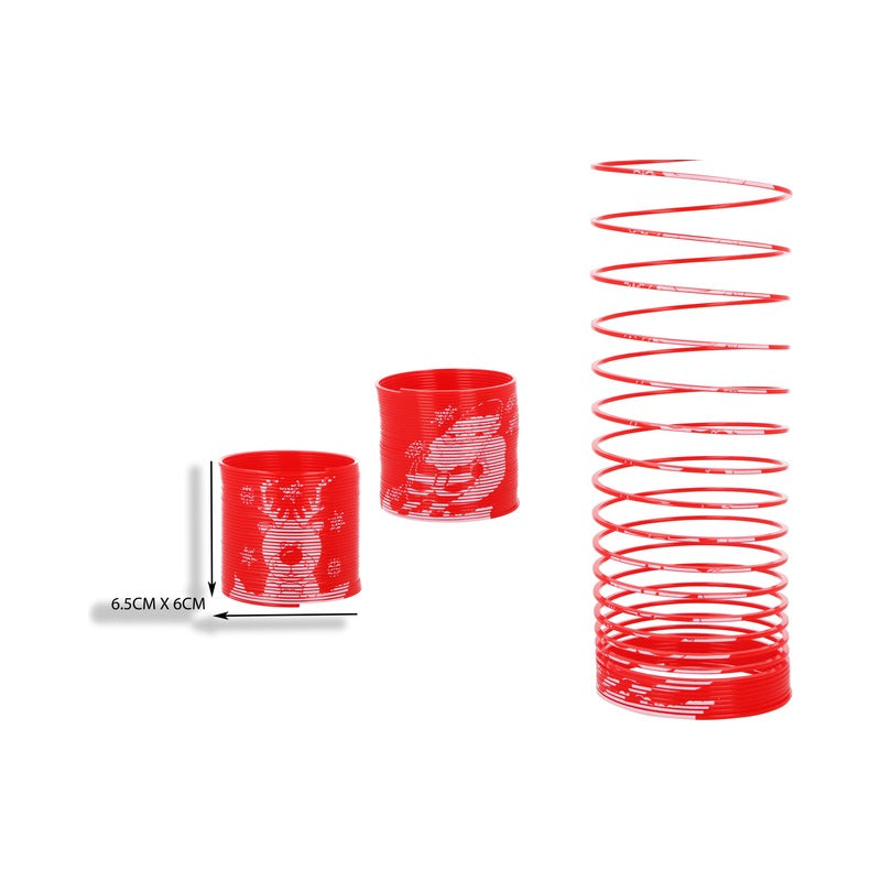 Christmas Slinky Spring Toy by PoundFun – Festive Stocking Stuffer