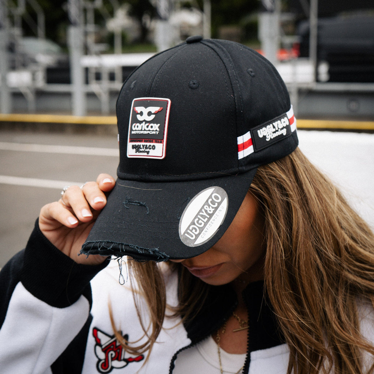 Uggly & Co Carl Cox Motorsport Track Jacket | Vintage Fleece Racing Gear