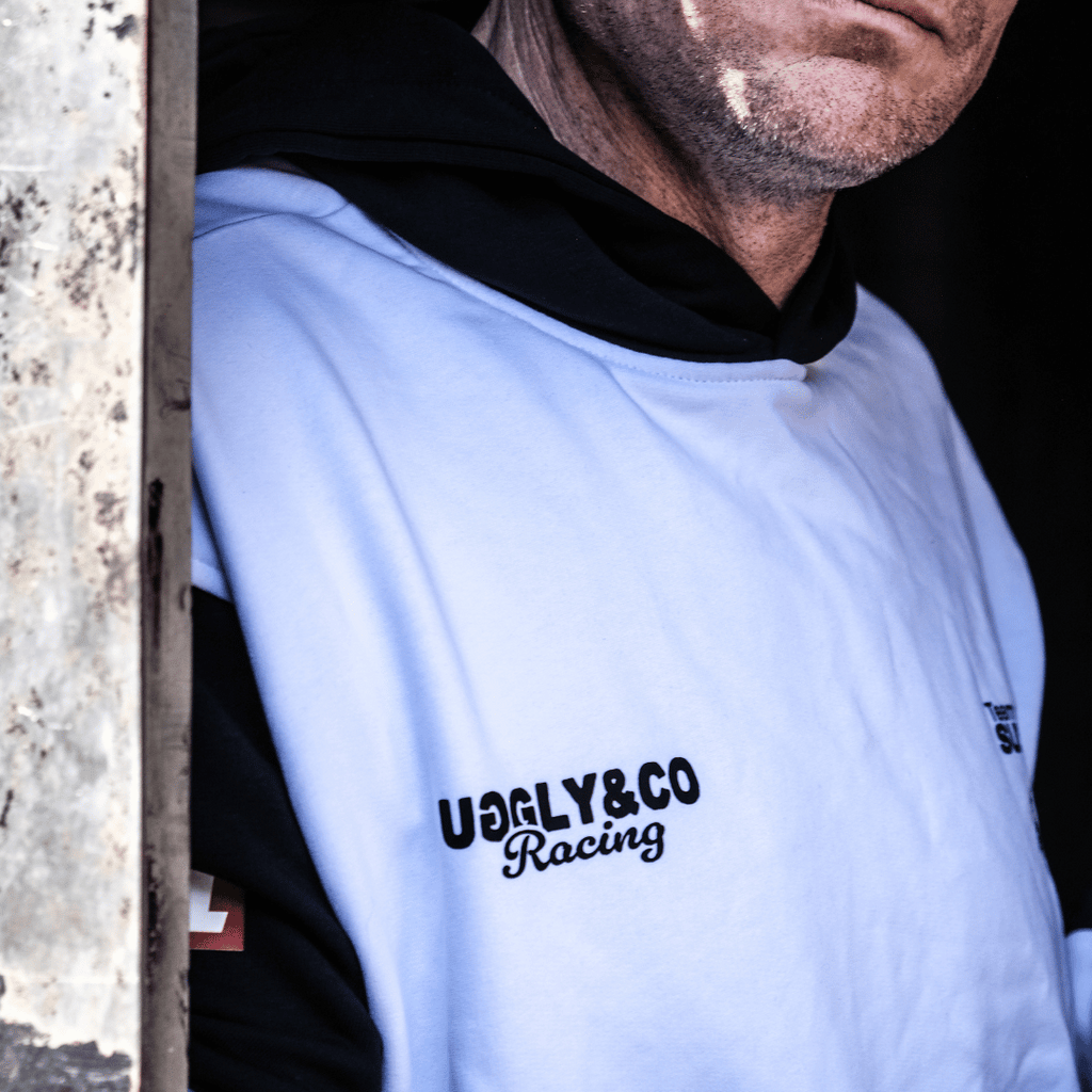 Uggly & Co Team Classic Suzuki Hoodie – 2025 Official Racing Merchandise