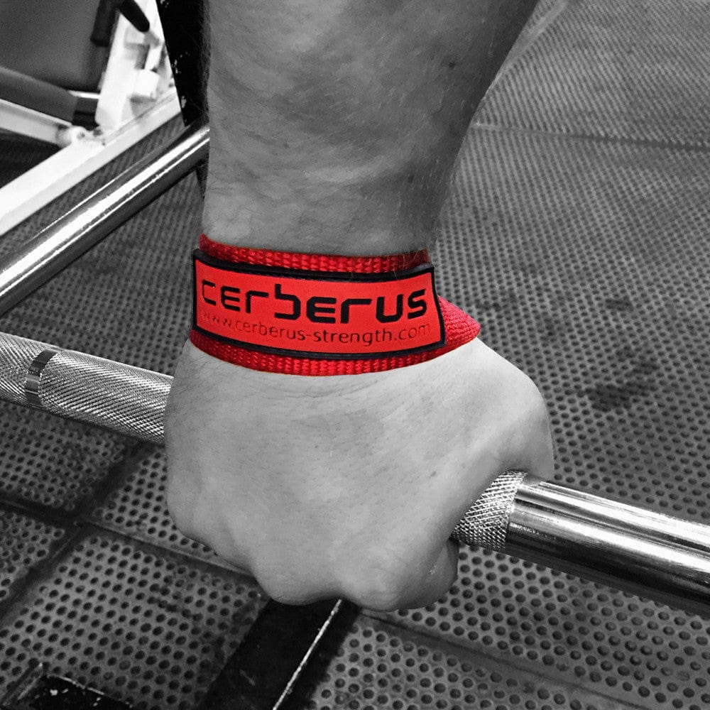Cerberus Strength Elite Lifting Straps – Heavy Duty Nylon Webbing Pair