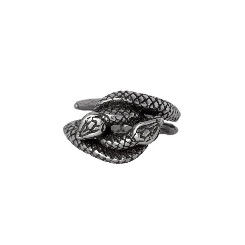 Alchemy Gothic Consprimus Snake Ring | Fine English Pewter Jewelry