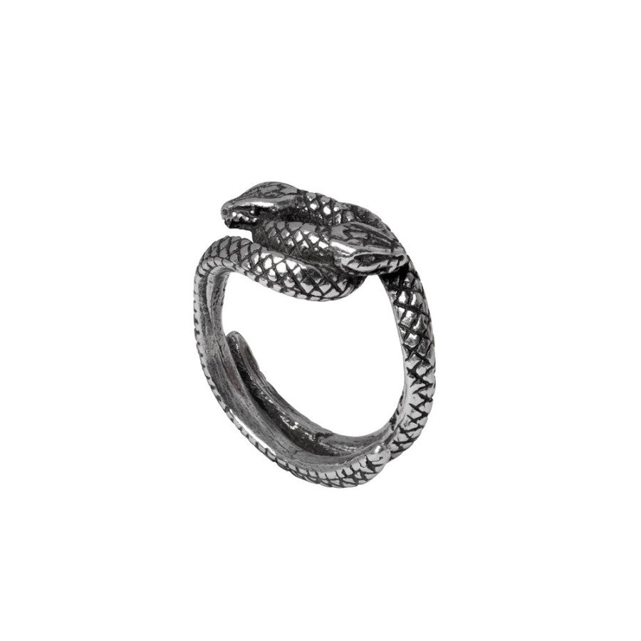 Alchemy Gothic Consprimus Snake Ring | Fine English Pewter Jewelry
