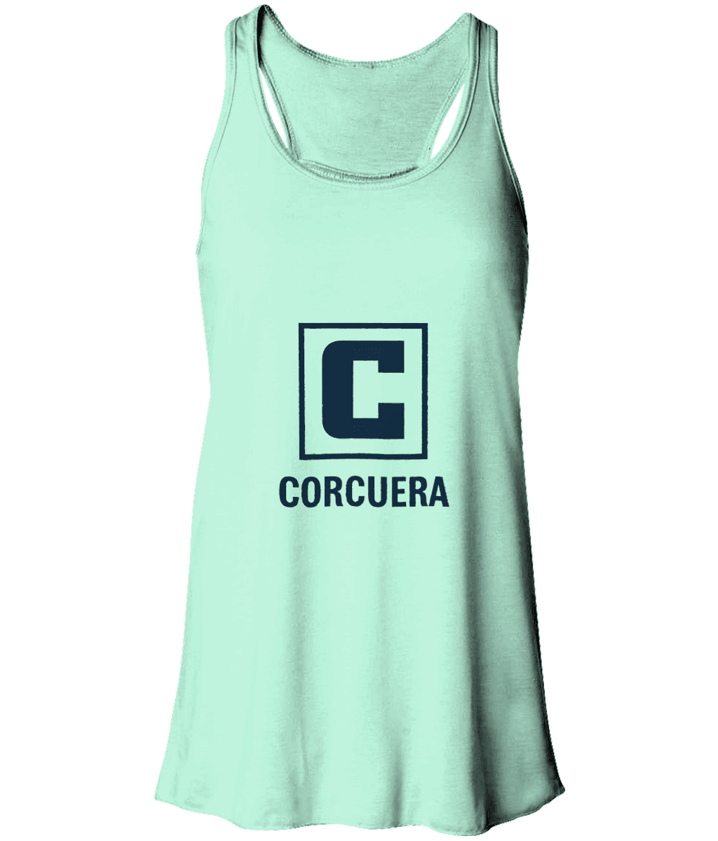 Corcuera Classic C Flowy Racer Back Tank Top - Women's