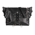 Poizen Industries Covenwing Gothic Bat Wing Bag - Black Polyurethane
