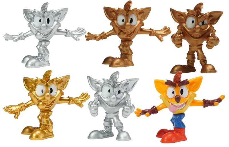 Snaps Crash Bandicoot Smash Box Surprise Figure – Mystery Blind Box