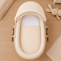For Your Little One Cream Waffle Moses Basket Bedding Set | 3-Piece