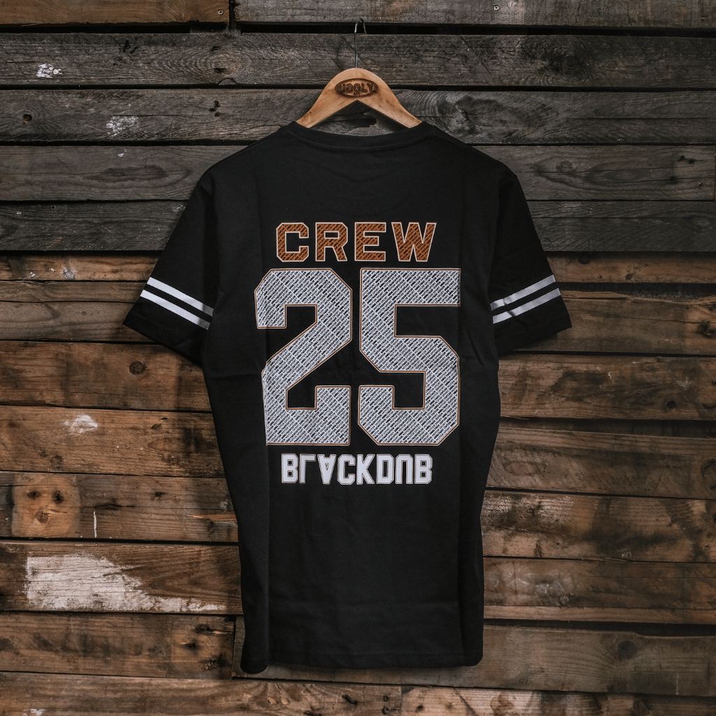 Uggly and Co Black Dub 2025 Crew Tee – Heavyweight Cotton T-Shirt