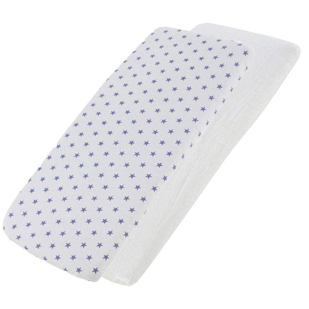 For Your Little One Crib Fitted Sheets – 100% Cotton Jersey – Pack of 2