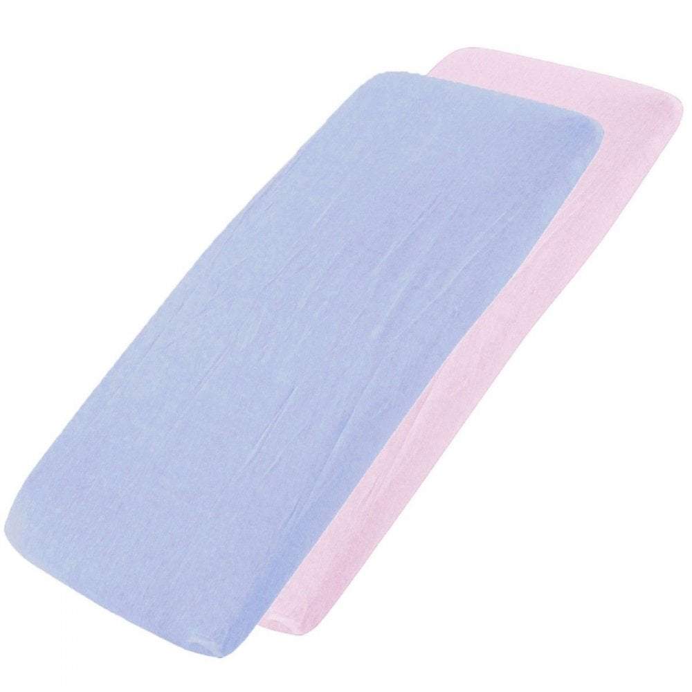 For Your Little One Crib Fitted Sheets – 100% Cotton Jersey – Pack of 2