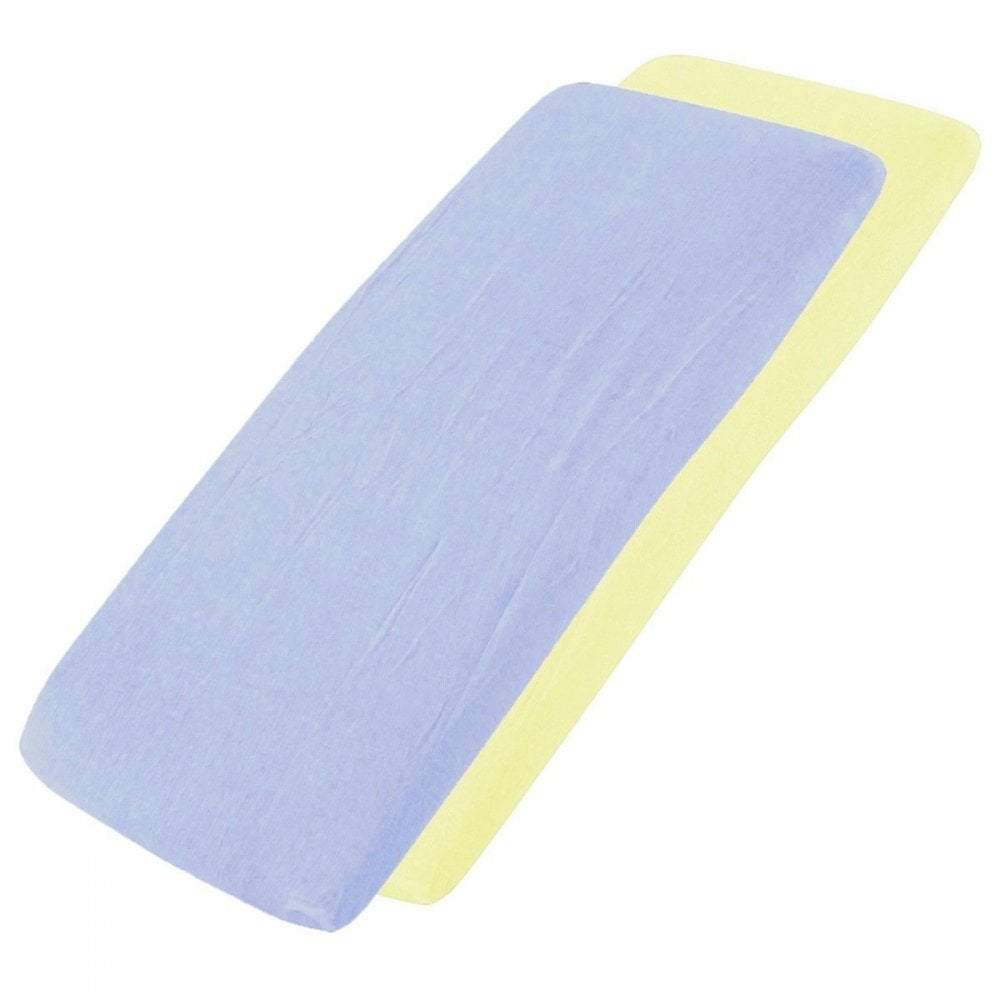 For Your Little One Crib Fitted Sheets – 100% Cotton Jersey – Pack of 2