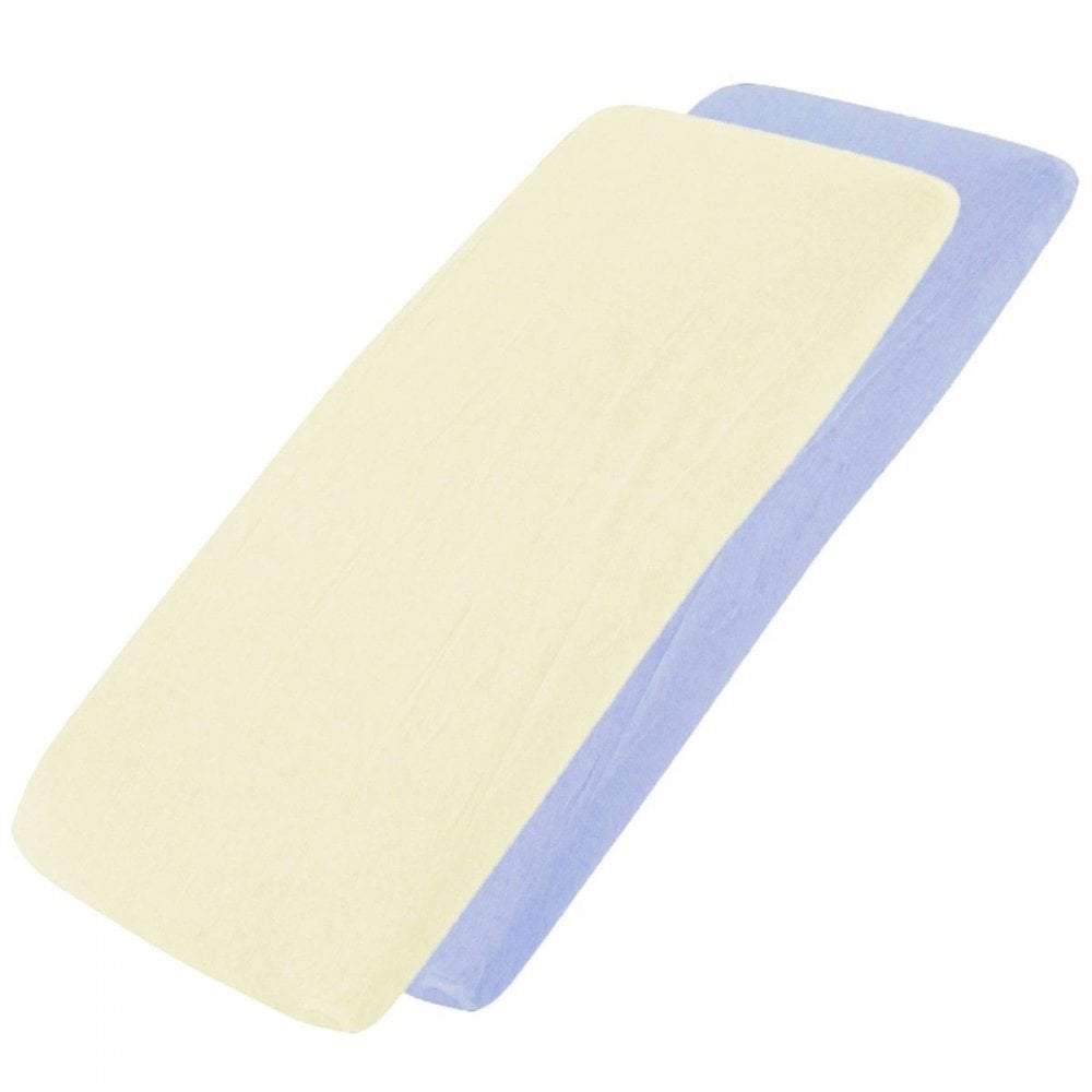 For Your Little One Crib Fitted Sheets – 100% Cotton Jersey – Pack of 2
