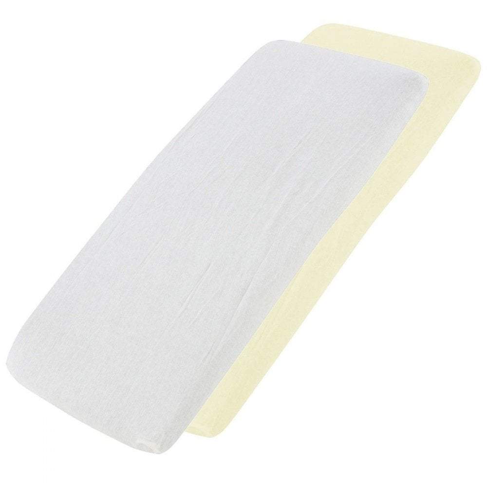 For Your Little One Crib Fitted Sheets – 100% Cotton Jersey – Pack of 2
