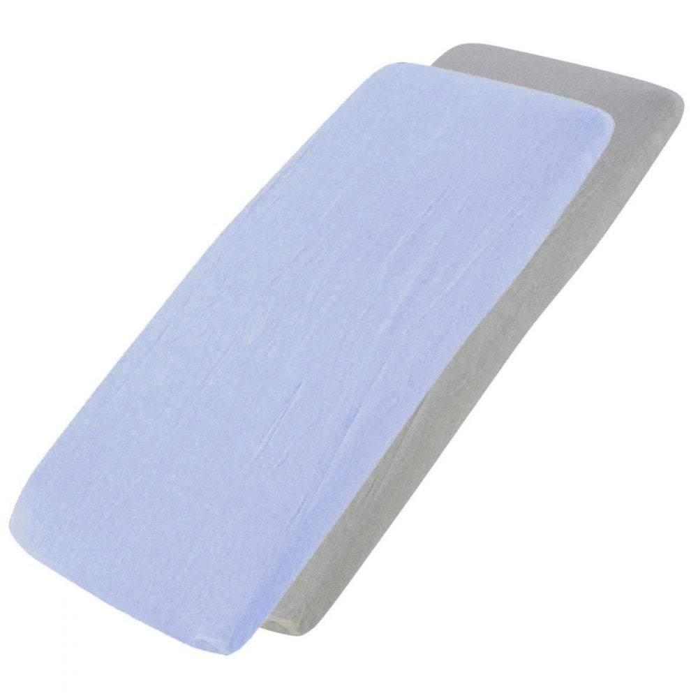 For Your Little One Crib Fitted Sheets – 100% Cotton Jersey – Pack of 2