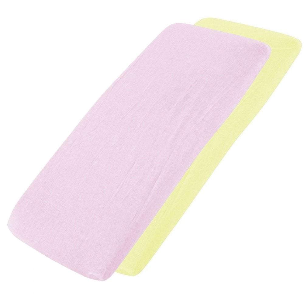 For Your Little One Crib Fitted Sheets | 100% Cotton Jersey | 4-Pack