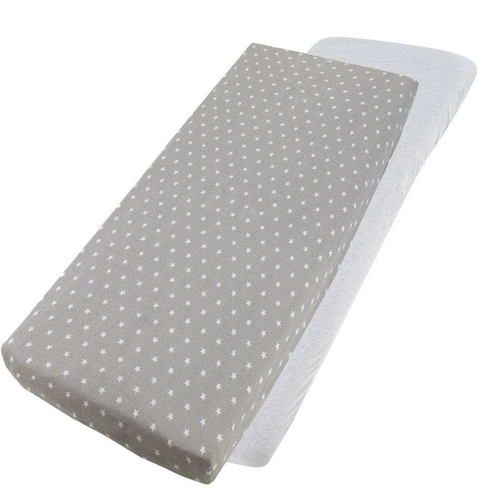For Your Little One Crib Fitted Sheets | 100% Cotton Jersey | 4-Pack