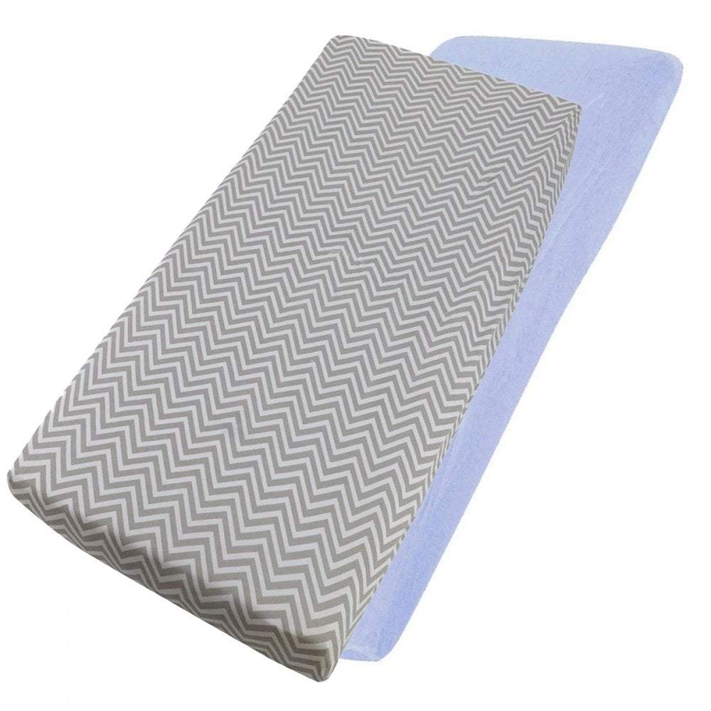 For Your Little One Crib Fitted Sheets | 100% Cotton Jersey | 4-Pack