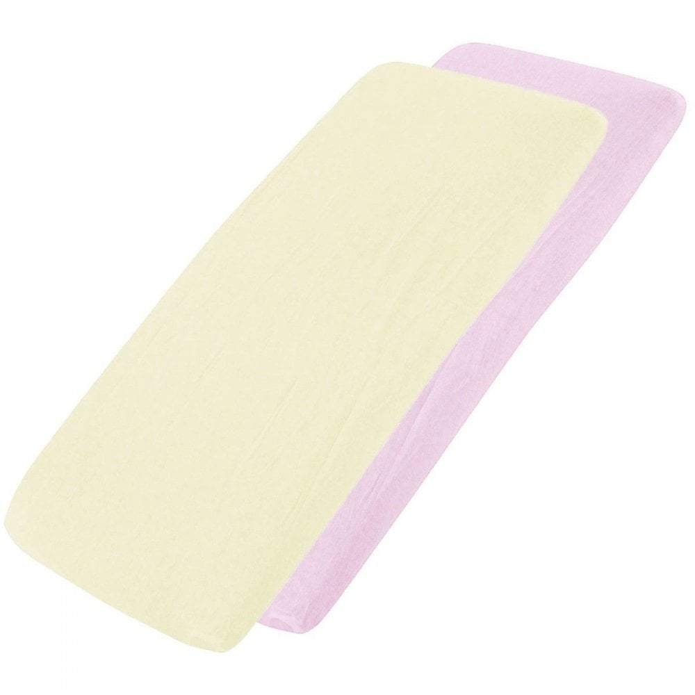 For Your Little One Crib Fitted Sheets | 100% Cotton Jersey | 4-Pack