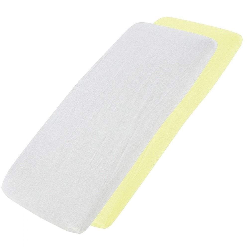 For Your Little One Crib Fitted Sheets | 100% Cotton Jersey | 4-Pack