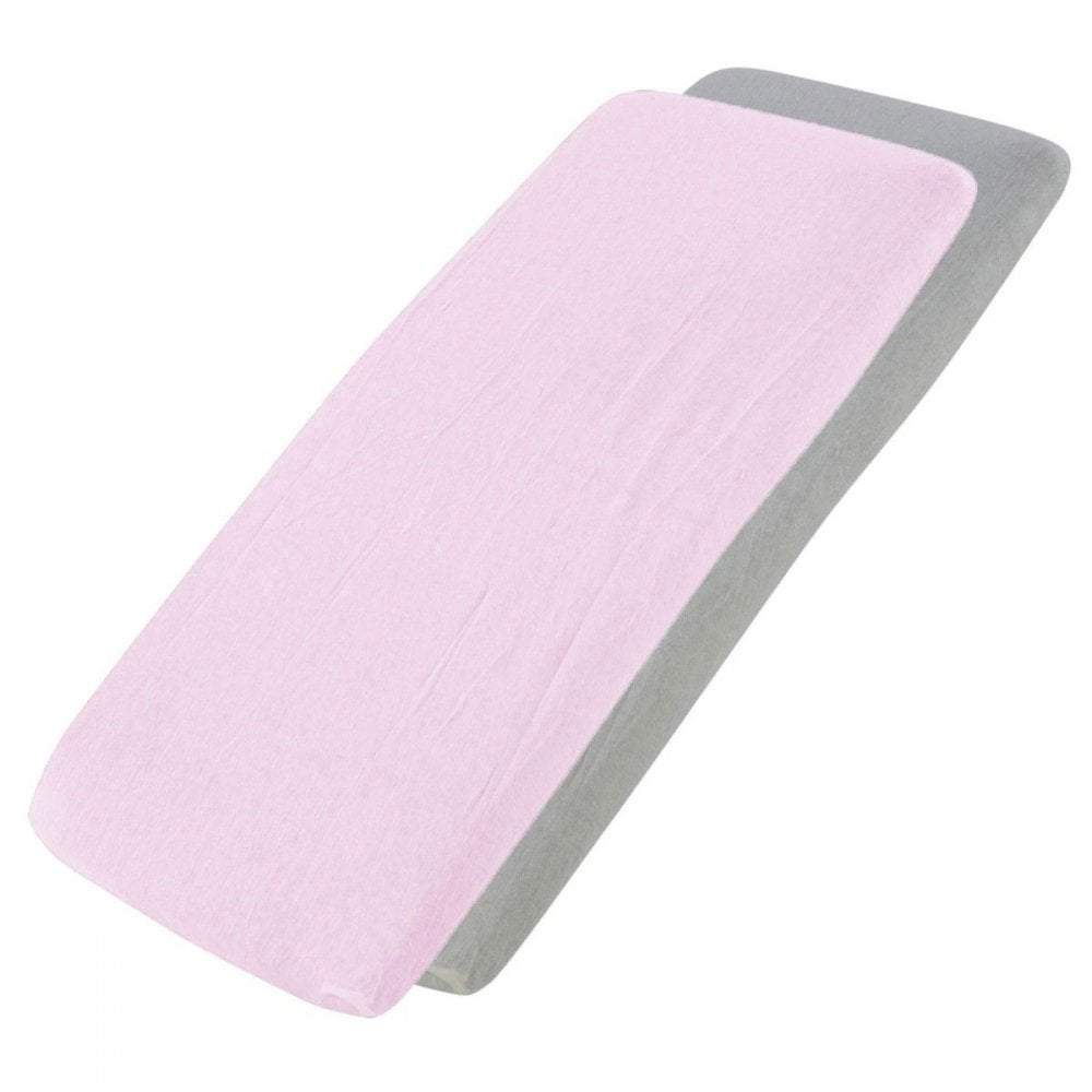 For Your Little One Crib Fitted Sheets | 100% Cotton Jersey | 4-Pack