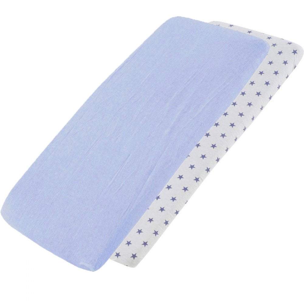 For Your Little One Crib Fitted Sheets | 100% Cotton Jersey | 4-Pack
