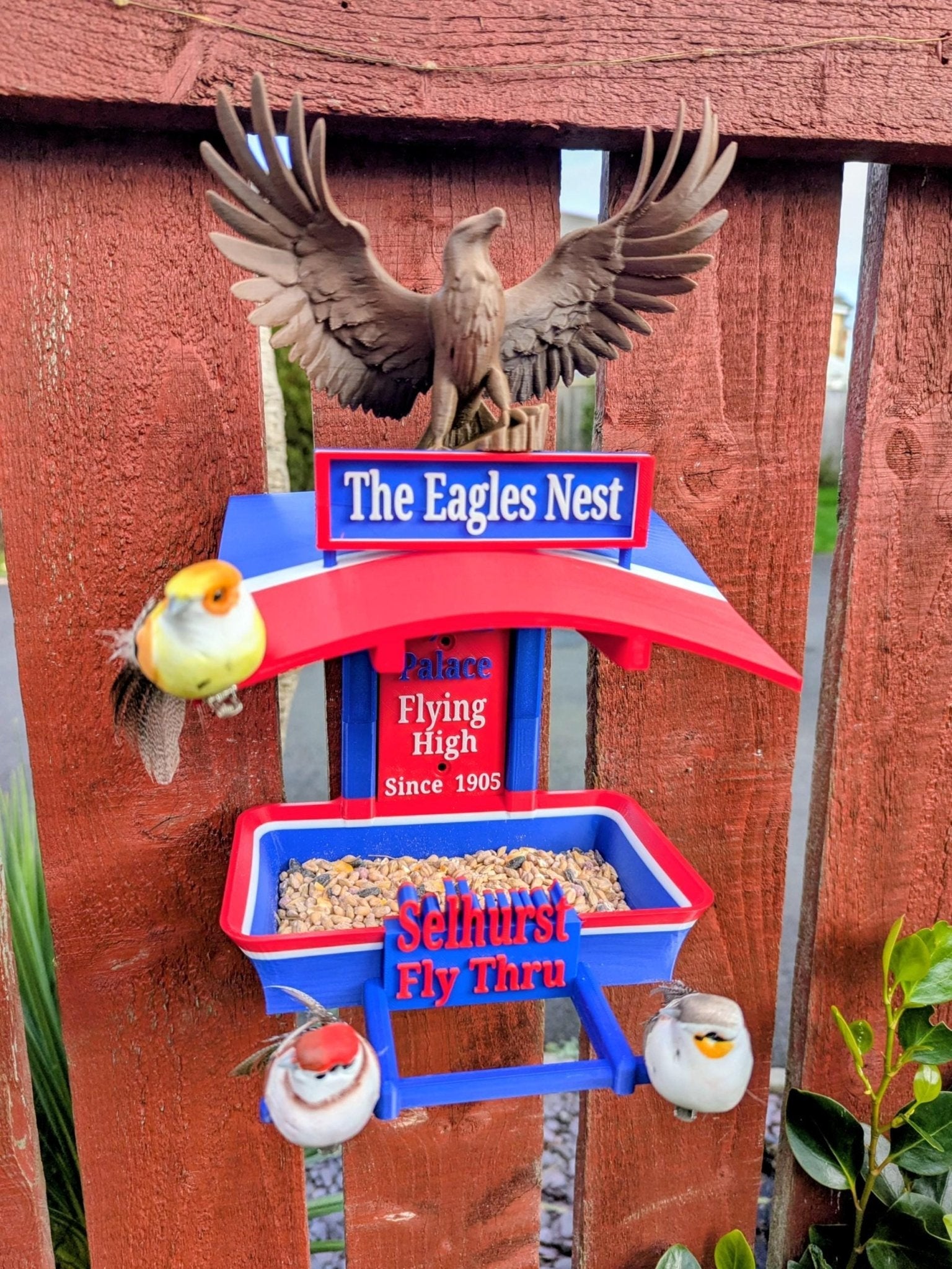 Chaddyverse Crystal Palace Bird Feeder – The Eagles Nest Garden Station