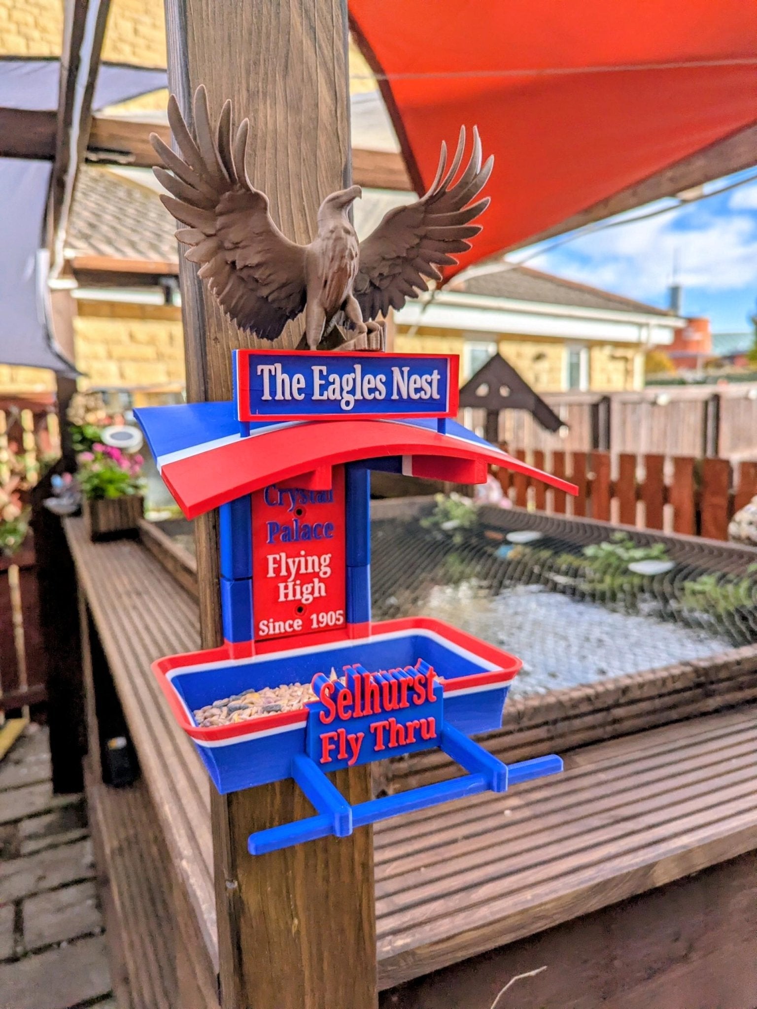 Chaddyverse Crystal Palace Bird Feeder – The Eagles Nest Garden Station