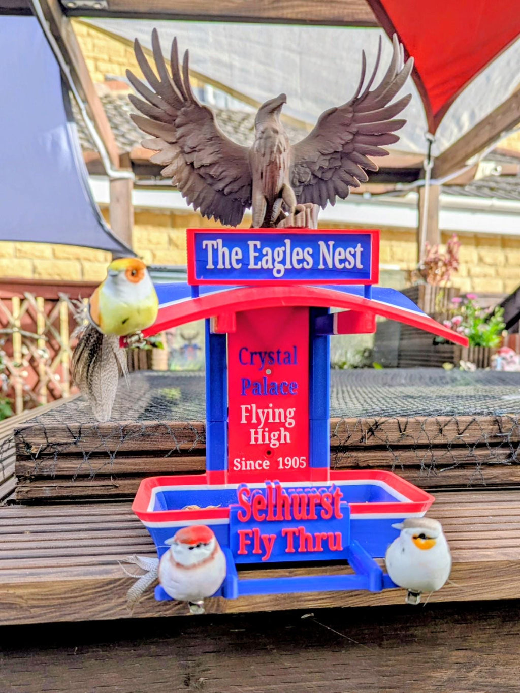 Chaddyverse Crystal Palace Bird Feeder – The Eagles Nest Garden Station