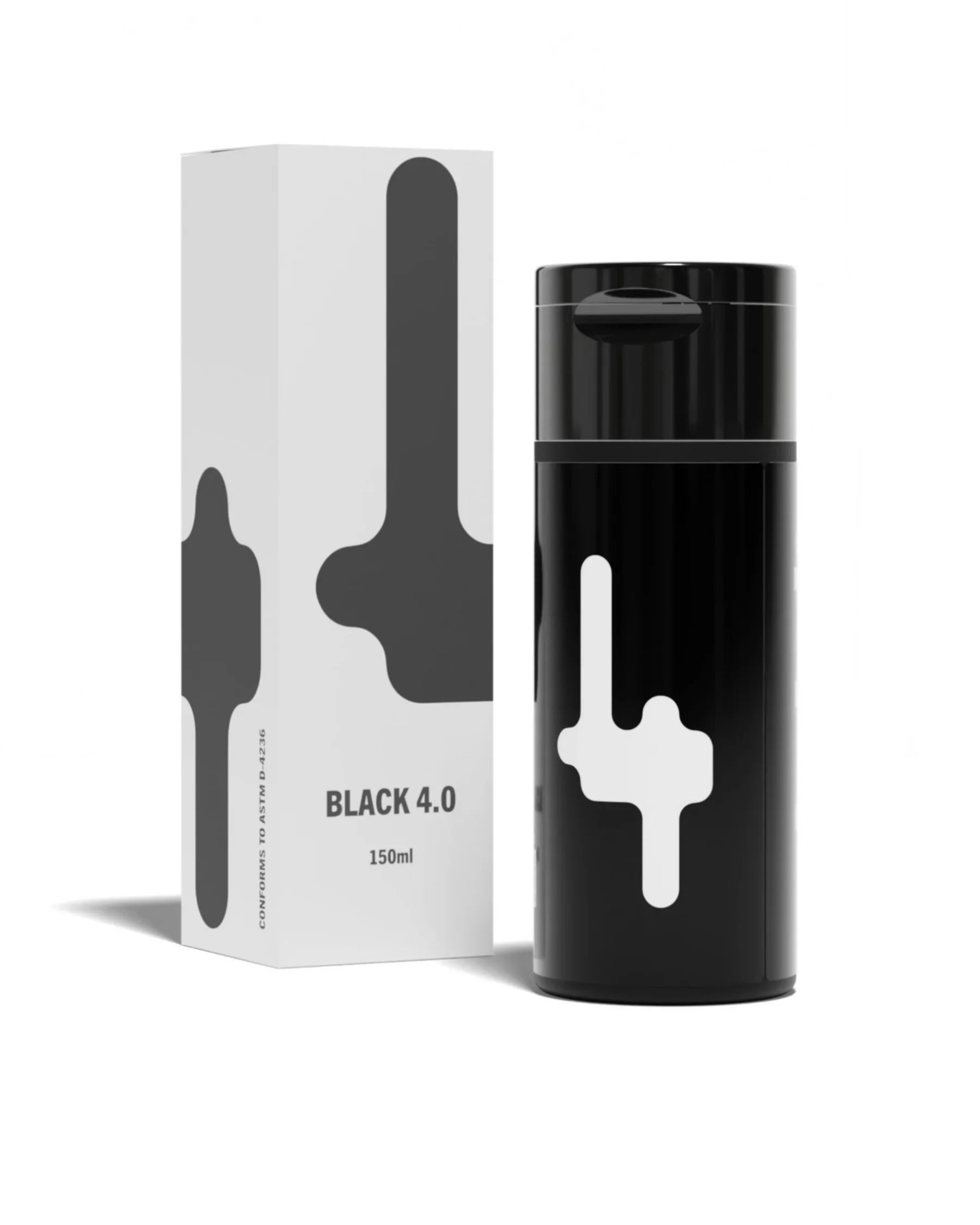 Culture Hustle Black 4.0 Ultra-Matte Acrylic Paint - 150ml Bottle