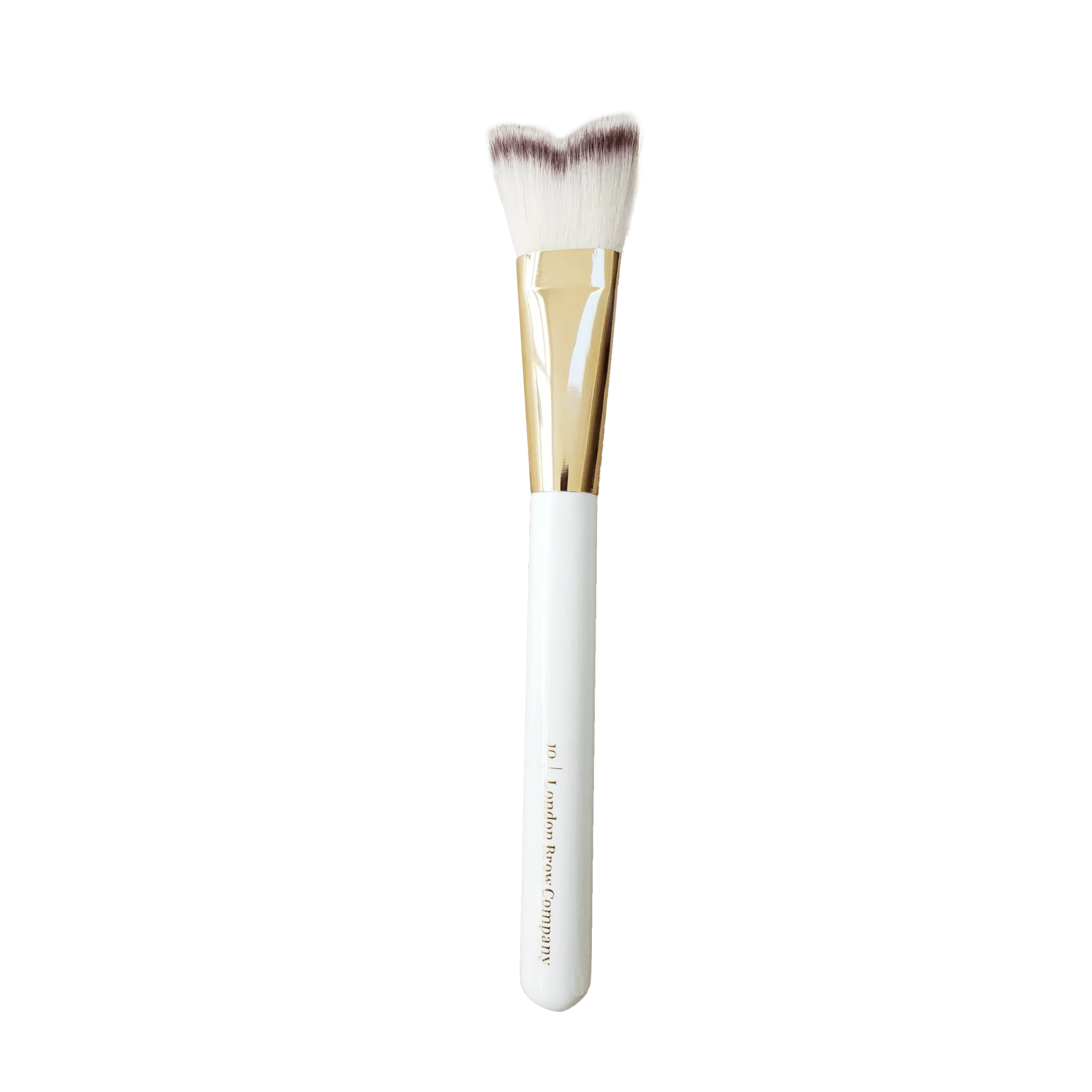 London Brow Heart Shaped Cleansing Brush #10 for Lashes and Brows