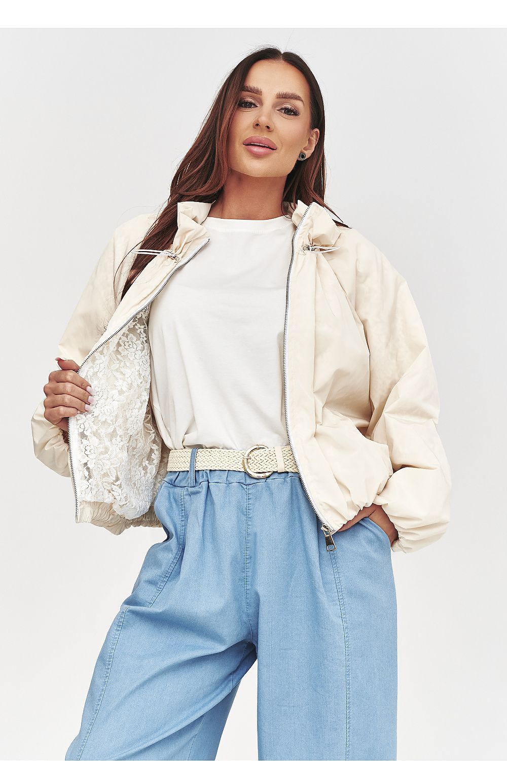  Jacket model 228274 Makadamia 