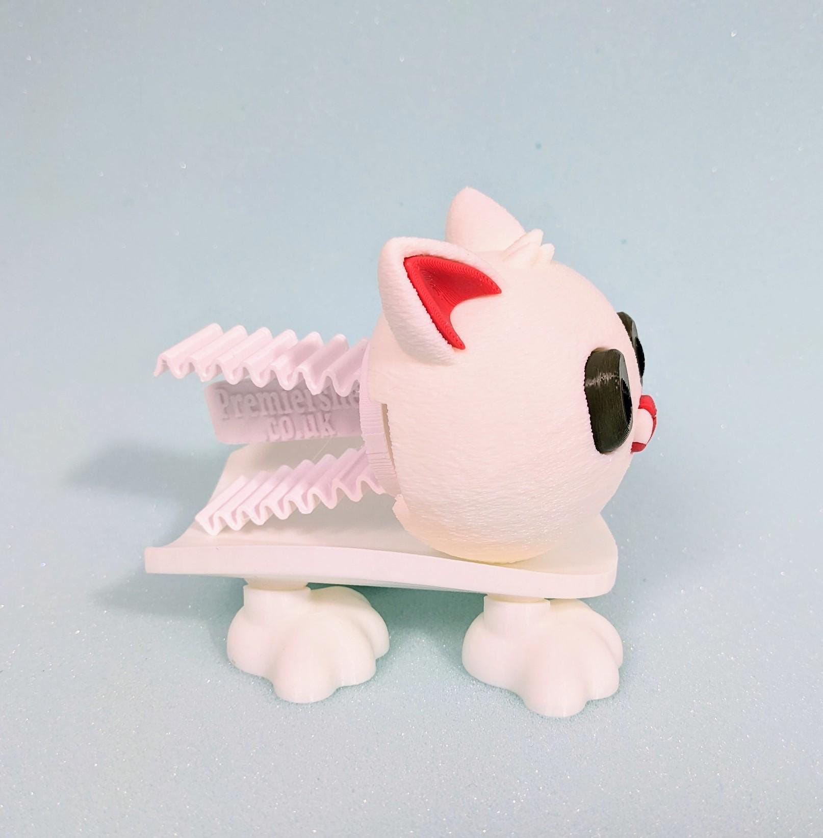 Chaddyverse Cat Toilet Roll Holder – 3D Printed Kitten Bathroom Decor