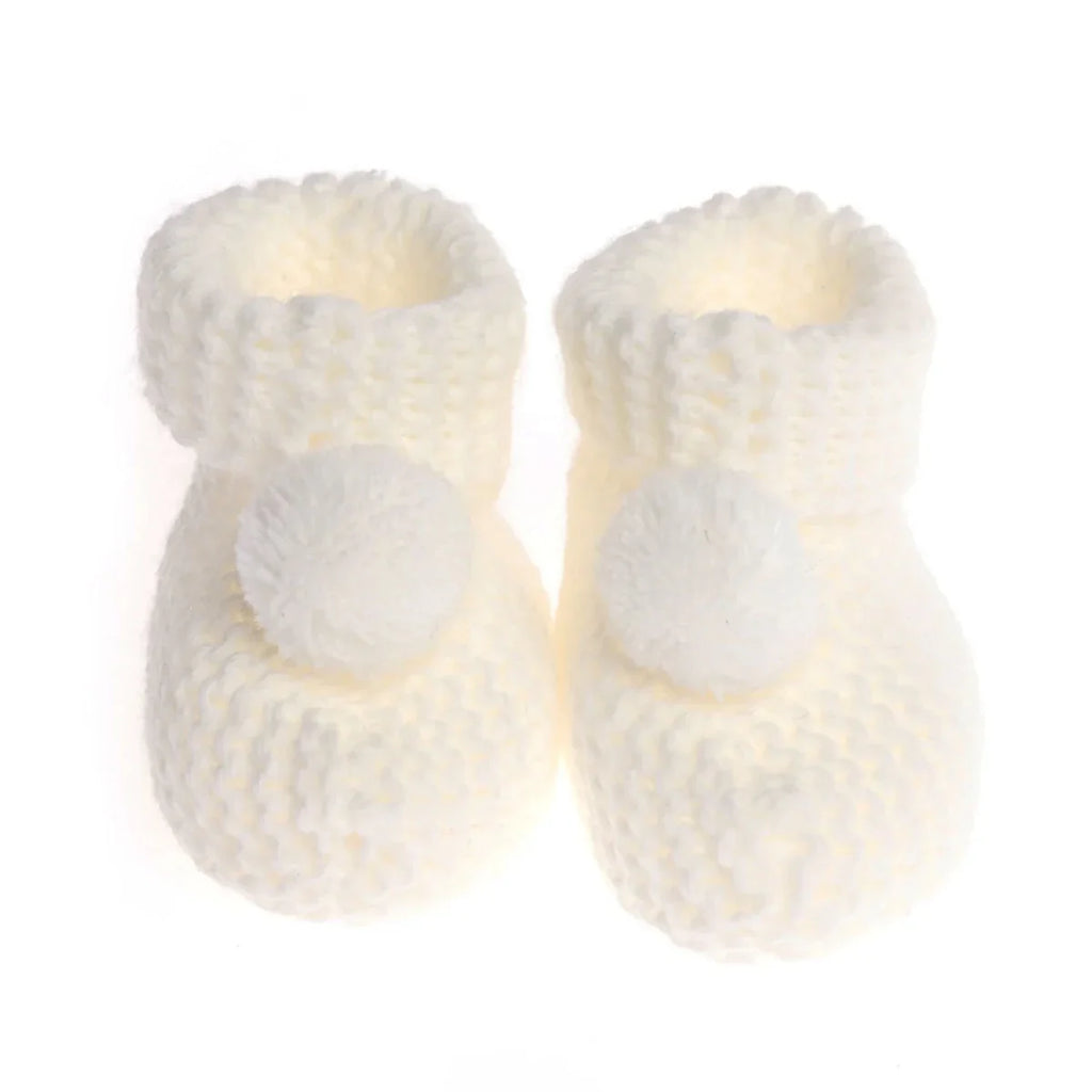 HelloBaby Girls Bootie - Ecru