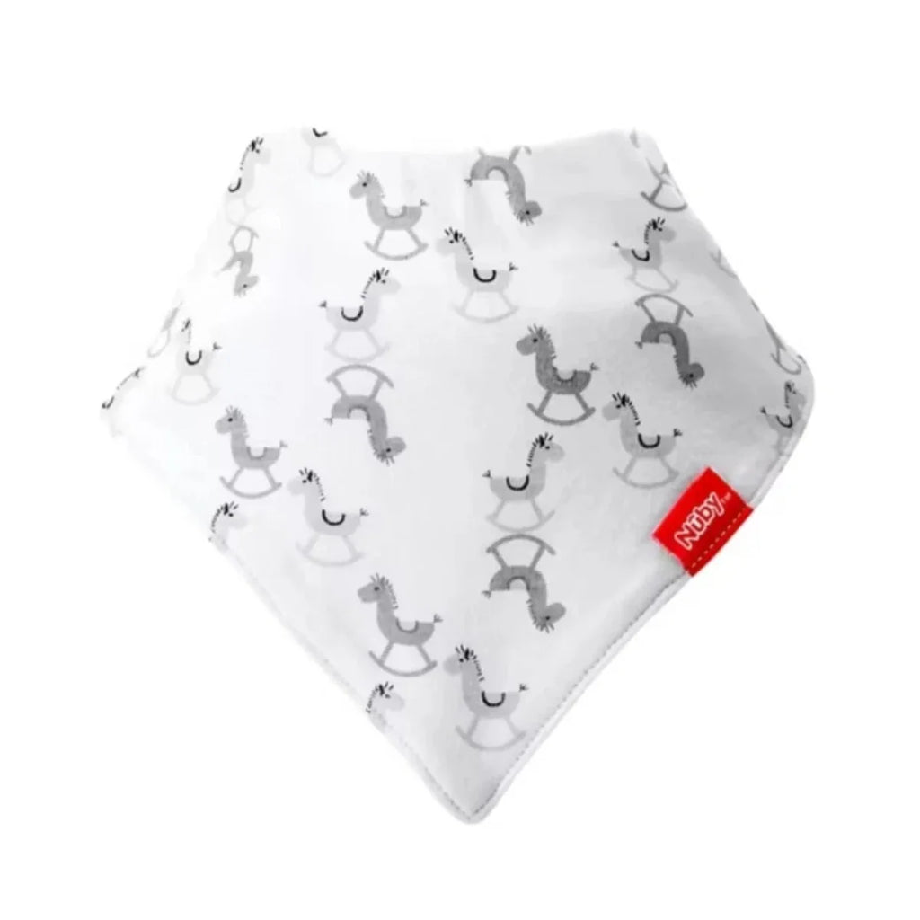 Nuby Bandana Bibs Pack of 3 Assorted