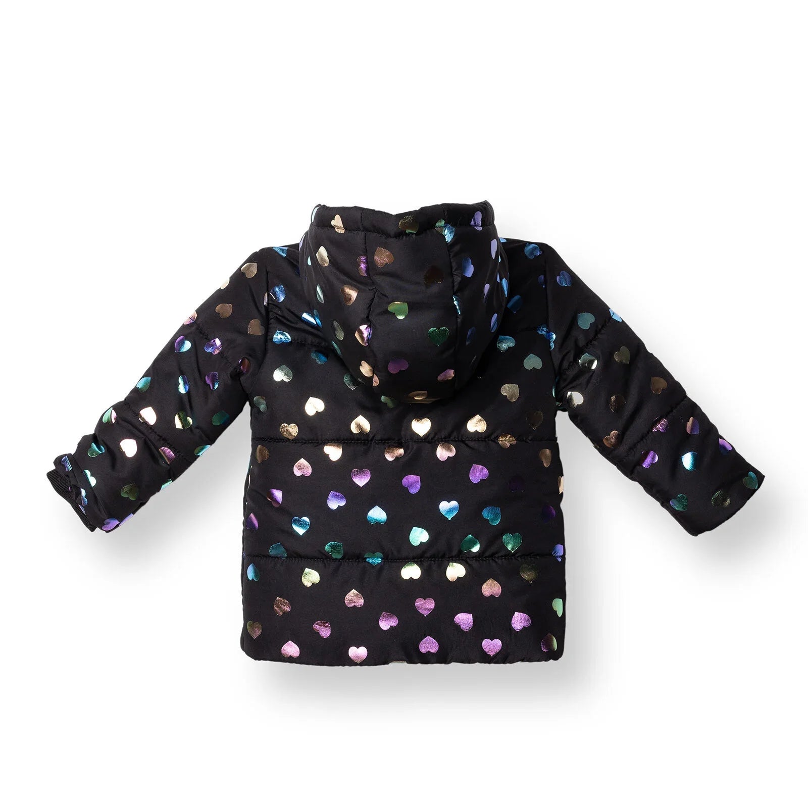 HelloBaby  Coat - Black Printed