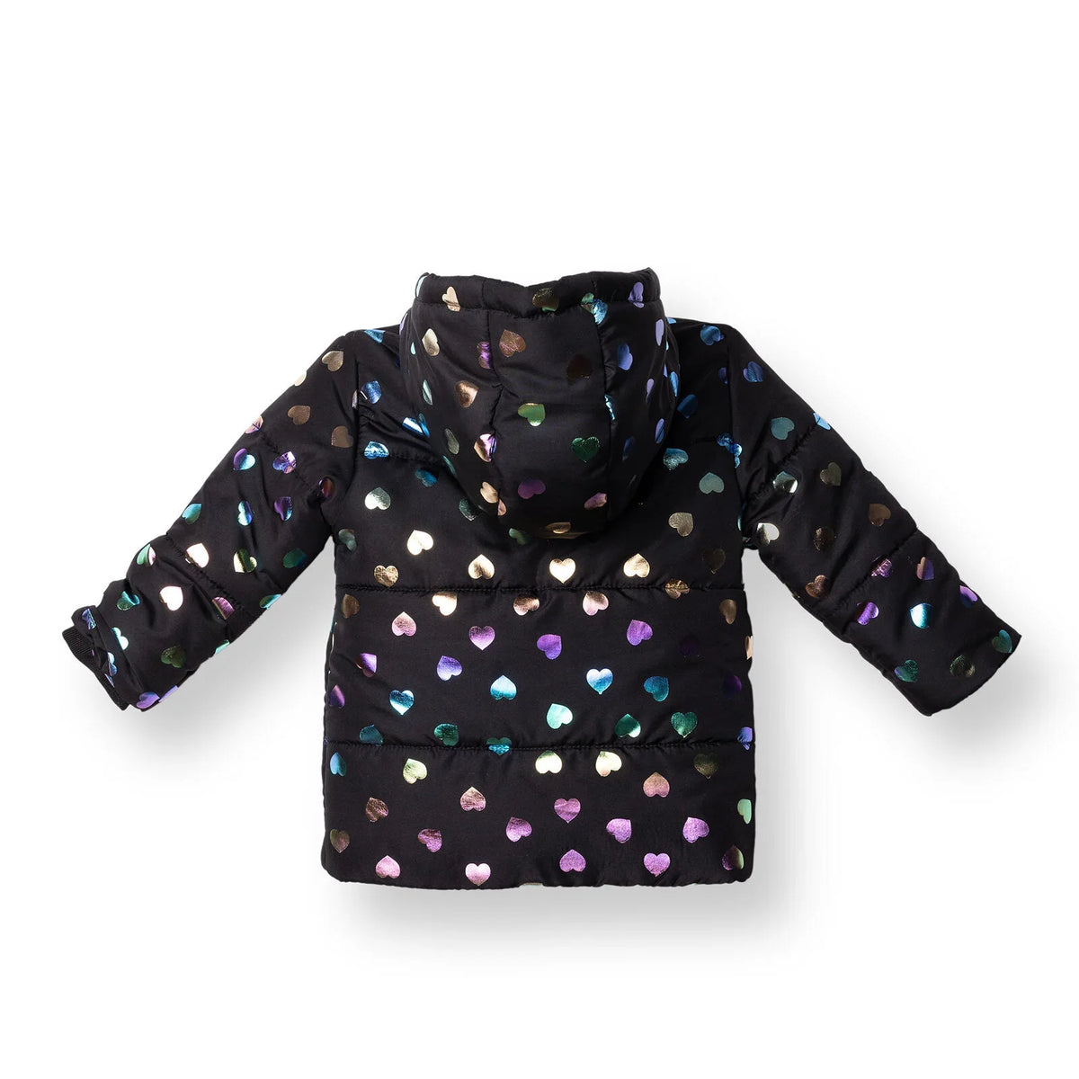 HelloBaby  Coat - Black Printed