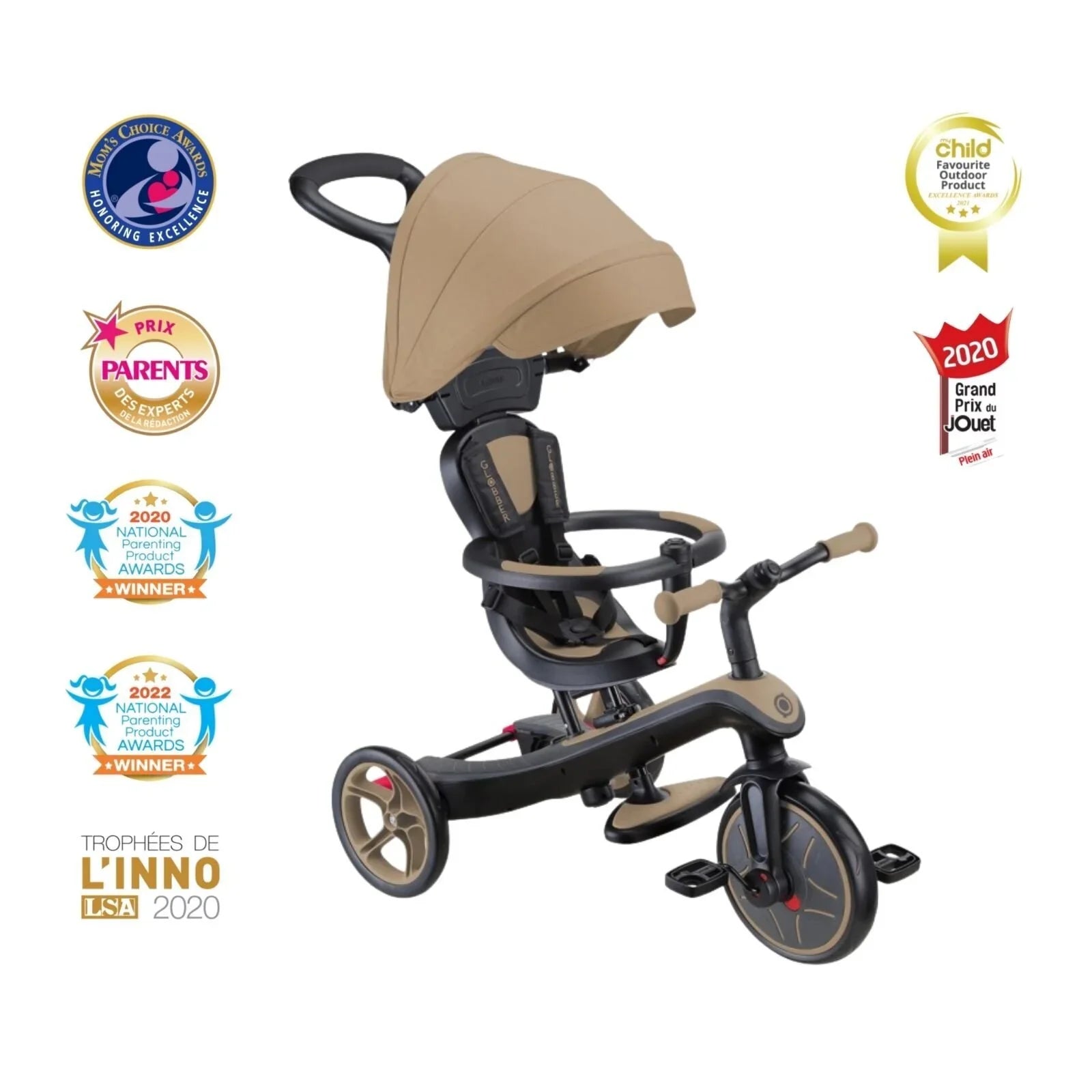 Globber Explorer Trike 4-in-1 - Sand